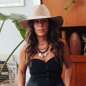 Gigi Pip Wool Rancher Hat – Wide Brim Neutral Felt